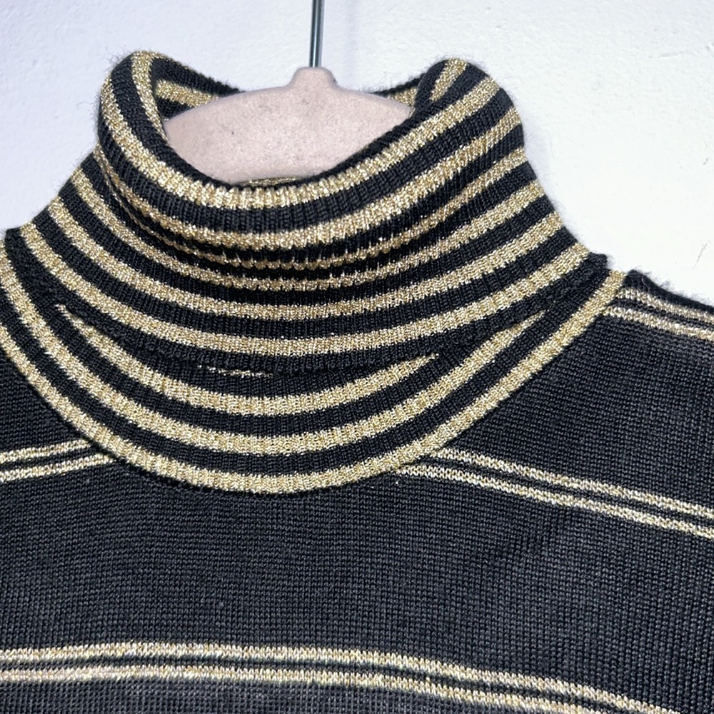 Sandro Ferrone Wool Blend Sleeveless Turtleneck - Picture 2 of 11